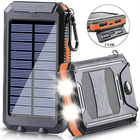 2021 Waterproof Solar Power Bank 9000000mAh Portable External Battery Charger US 
2021 Waterproof Solar Power Bank 9000000mAh Portable External Battery Charger US