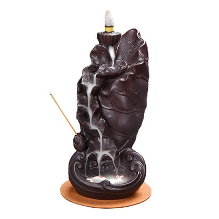 The Fish In The Pond Play An Back The Decoration Of The Incense