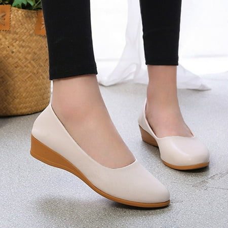 Fashion Spring and Summer 9 Zipper Women Single Shoes Wedge Low Platform Heel Round Toe Medium Middle Heels Women Heel Shallow Mouth
Fashion Spring and Summer 9 Zipper Women Single Shoes Wedge Low Platform Heel Round Toe Medium Middle Heels Women Heel Shallow Mouth