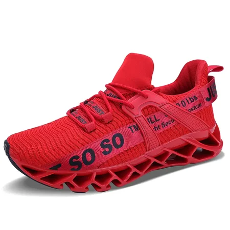Men‘s Running Shoes Shock Absorption Breathable Lightweight Blade Type Shoes Athletic Footwear For Jogging Tennis Gym
Men‘s Running Shoes Shock Absorption Breathable Lightweight Blade Type Shoes Athletic Footwear For Jogging Tennis Gym