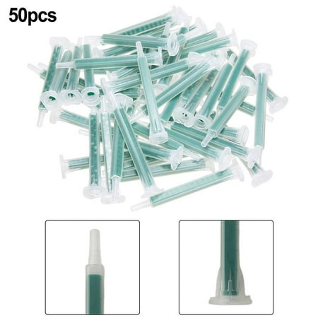 Fule 2K Static Mixer Epoxy Resin Mixing Tube Nozzle Syringe For AB Mixing Tube
