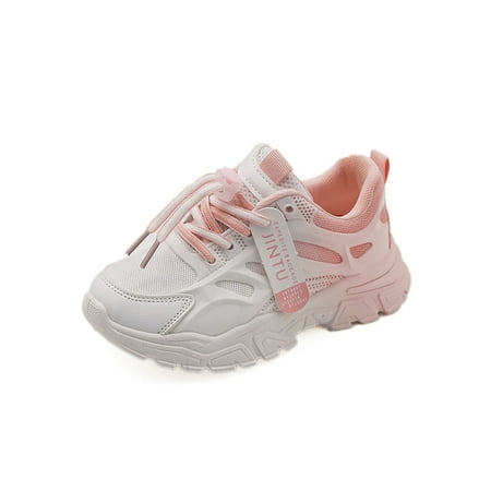 Fangasis Kids Sneakers Breathable Athletic Shoes Comfort Running Shoe Boys Girls Trainers Gym Anti Slip Sport Pink 11.5C
Fangasis Kids Sneakers Breathable Athletic Shoes Comfort Running Shoe Boys Girls Trainers Gym Anti Slip Sport Pink 11.5C