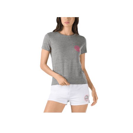Vans Women s 2018 Vuso Small Logo Gray T Shirt Size XS
