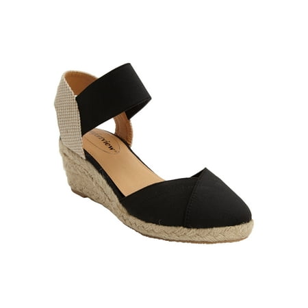 Comfortview Women s Wide Width The Abra Espadrille Sneaker