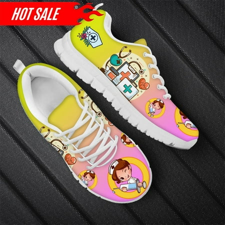 Women Breathable Mesh Shoes Flats Cute Cartoon Nursing Pattern Women s Sneakers Nurse Beach Footwear for Ladies Shoe
Women Breathable Mesh Shoes Flats Cute Cartoon Nursing Pattern Women s Sneakers Nurse Beach Footwear for Ladies Shoe