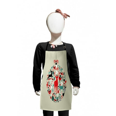 Christmas Kids Apron Traditional Season Celebration Christmas Themed Design Abstract Art Boys Girls Apron Bib with Adjustable Ties for Cooking Baking Painting Beige and Red by Ambesonne
Christmas Kids Apron Traditional Season Celebration Christmas Themed Design Abstract Art Boys Girls Apron Bib with Adjustable Ties for Cooking Baking Painting Beige and Red by Ambesonne