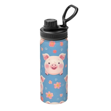 Ocsxa Cute Pig Flowers Print 18oz Stainless Steel Water Bottle Unisex Water Bottle Insulated Sports Water Cup Flask for Cold Water Drinks/Sports/Travel/Car/School
Ocsxa Cute Pig Flowers Print 18oz Stainless Steel Water Bottle Unisex Water Bottle Insulated Sports Water Cup Flask for Cold Water Drinks/Sports/Travel/Car/School