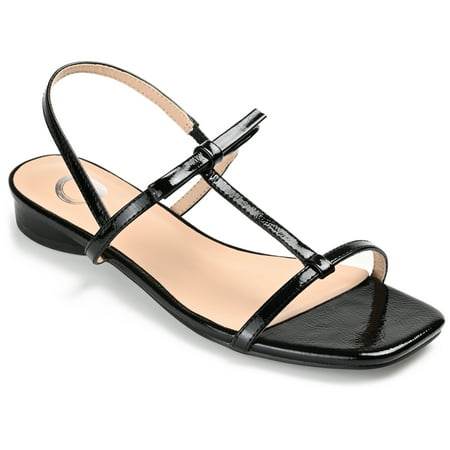 Journee Collection Womens Zaidda Sling Back Low Block Heel Sandals