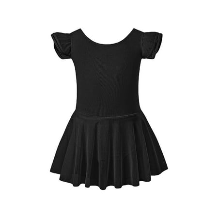 HTGFGMGW Flower Girl Dress Toddler Girls Dance Dress Short Sleeve Ballet Dress for 2 to 13 Years Girls Dress Black
HTGFGMGW Flower Girl Dress Toddler Girls Dance Dress Short Sleeve Ballet Dress for 2 to 13 Years Girls Dress Black