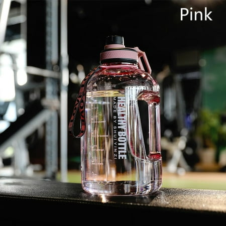 2200ml Large Capacity Handle Portable Fitness Sports Accessories Drinking Water Bottle Ton Cup Space Cup PINK
2200ml Large Capacity Handle Portable Fitness Sports Accessories Drinking Water Bottle Ton Cup Space Cup PINK
