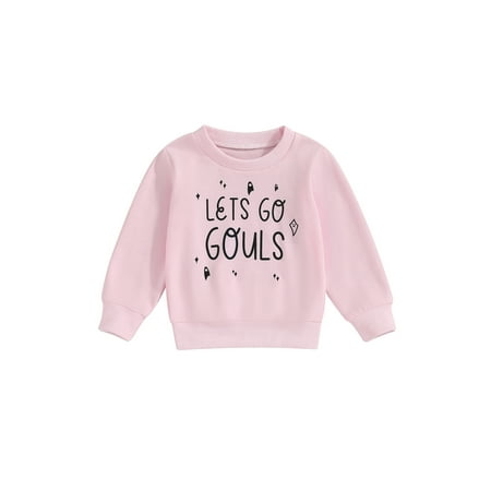 Sprifallbaby Toddler Boy Girl Fall Sweatshirt Long Sleeve Round Neck Letter Ghost Print Pullover Loose Tops for Halloween
Sprifallbaby Toddler Boy Girl Fall Sweatshirt Long Sleeve Round Neck Letter Ghost Print Pullover Loose Tops for Halloween