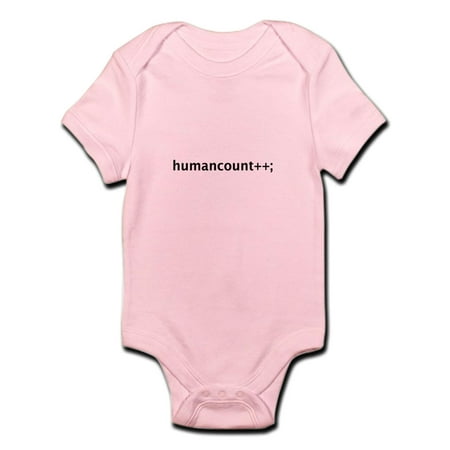 CafePress - Humancount++; Infant Bodysuit - Baby Light Bodysuit
CafePress - Humancount++; Infant Bodysuit - Baby Light Bodysuit
