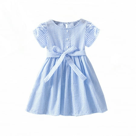 Chaoren Dress Vertical Stripes Loose Middle Length Girls Short Sleeve Dress for Going Out
Chaoren Dress Vertical Stripes Loose Middle Length Girls Short Sleeve Dress for Going Out
