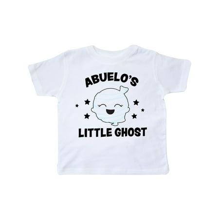 Inktastic Cute Abuelo s Little Ghost with Stars Gift Toddler Toddler Girl T-Shirt