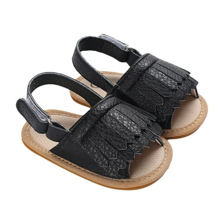 Wassery Baby Girls Summer Sandals Tassel Flat Shoes Non-Slip Rubber Sole Toddler First Walker Shoes
Wassery Baby Girls Summer Sandals Tassel Flat Shoes Non-Slip Rubber Sole Toddler First Walker Shoes