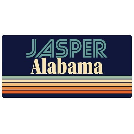 Jasper Alabama 5 x 2.5-Inch Fridge Magnet Retro Design
