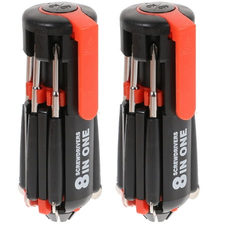 Frcolor 2Pcs 8 in 1 Gadgets Repair Tools Multifunction Mini Precision Pen Screw Driver Screwdriver Set Repair Tools Kit with LED Light Wihout Battery
Frcolor 2Pcs 8 in 1 Gadgets Repair Tools Multifunction Mini Precision Pen Screw Driver Screwdriver Set Repair Tools Kit with LED Light Wihout Battery