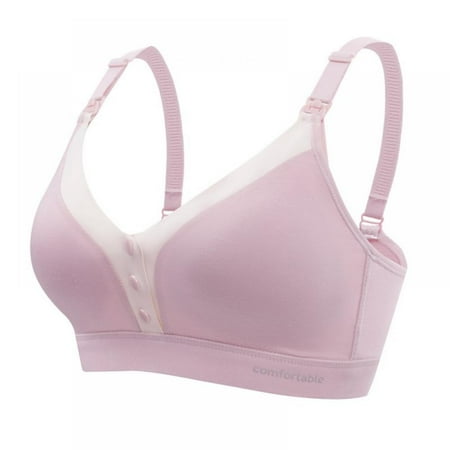 Novobey Women s Cotton Maternity Underwear Front Open Breast Feeding Bra Soft Breathable Full-Freedom Front Close Bras of Women
Novobey Women s Cotton Maternity Underwear Front Open Breast Feeding Bra Soft Breathable Full-Freedom Front Close Bras of Women