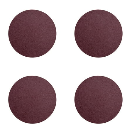 Xunyuan 4Pcs Cup Mats Heat Insulation Waterproof Faux Leather Wear Resistant Double Layer Design Cup Coaster for Kitchen
Xunyuan 4Pcs Cup Mats Heat Insulation Waterproof Faux Leather Wear Resistant Double Layer Design Cup Coaster for Kitchen