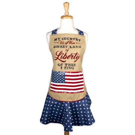 Sweet Liberty Ruffle Apron