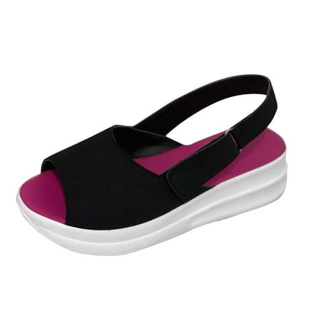 CYMMPU Women s Sneakers Women s Fashion Casual Peep Toe Platforms Wedges Sandals Sport Shoes
CYMMPU Women s Sneakers Women s Fashion Casual Peep Toe Platforms Wedges Sandals Sport Shoes