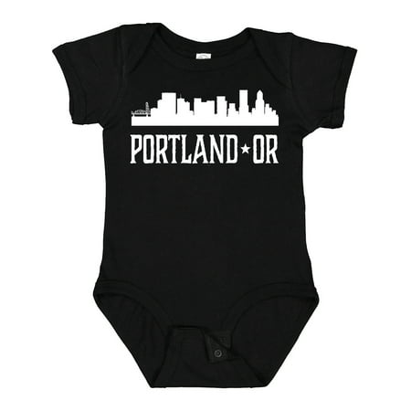 Inktastic Portland Oregon Skyline or Cities Gift Baby Boy or Baby Girl Bodysuit
