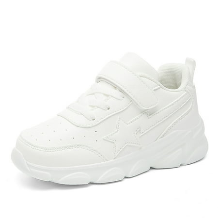 Engtoy Boys Sneakers Comfortable Breathable Student Shoes Casual Walking White School Sports Shoes US Size 1
Engtoy Boys Sneakers Comfortable Breathable Student Shoes Casual Walking White School Sports Shoes US Size 1