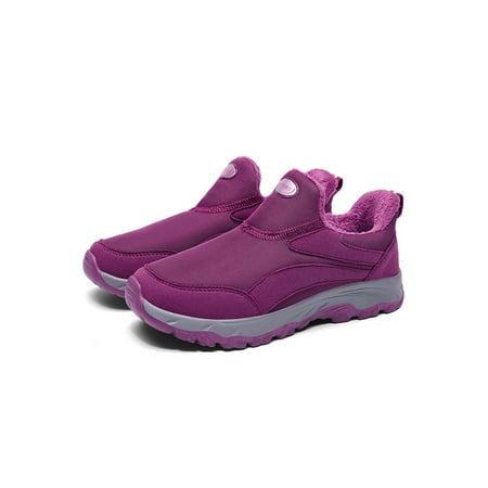 Eloshman Mens Casual Shoes Slip On Sneakers Comfort Flats Cold Weather Breathable Plush Lined Warm Sneaker Lightweight Walking Shoe Purple 4.5
Eloshman Mens Casual Shoes Slip On Sneakers Comfort Flats Cold Weather Breathable Plush Lined Warm Sneaker Lightweight Walking Shoe Purple 4.5