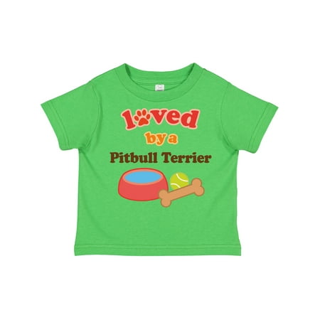 Inktastic Pitbull Terrier Loved by a (Dog Breed) Gift Toddler Boy or Toddler Girl T-Shirt
Inktastic Pitbull Terrier Loved by a (Dog Breed) Gift Toddler Boy or Toddler Girl T-Shirt