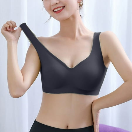 MRULIC bras for women Ladies Seamless Beauty Back Underwear No Steel Ring Sports Bra Push Up Comfortable Underwear Black + L
MRULIC bras for women Ladies Seamless Beauty Back Underwear No Steel Ring Sports Bra Push Up Comfortable Underwear Black + L