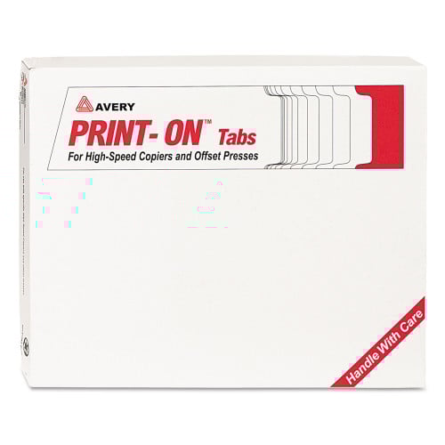 Avery Customizable Print-On Dividers For Xerox 4135 Copiers and Docutech 3-Hole Punched 5-Tab 11 x 8.5 White 30 Sets (20416) 
Avery Customizable Print-On Dividers For Xerox 4135 Copiers and Docutech 3-Hole Punched 5-Tab 11 x 8.5 White 30 Sets (20416)