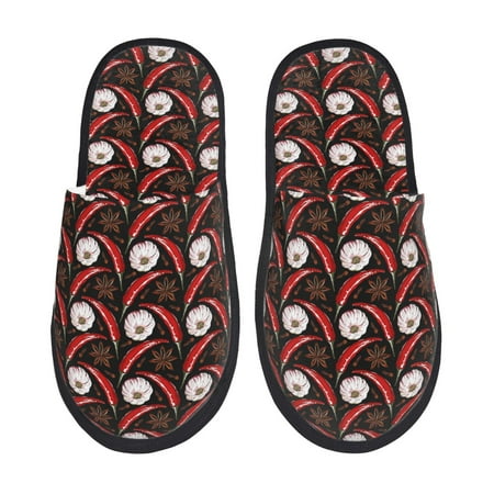 Disketp Red Hot Chili 1 Fuzzy House Memory Foam Slippers Furry Fur Lined Bedroom Shoes Cozy Indoor-Large
Disketp Red Hot Chili 1 Fuzzy House Memory Foam Slippers Furry Fur Lined Bedroom Shoes Cozy Indoor-Large