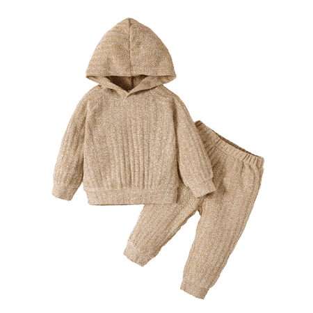 MIKRDOO Baby Boys Clothes Solid Color Hoodie For Winter Pants 2PCS Outfits Apricot 6-9 Months
MIKRDOO Baby Boys Clothes Solid Color Hoodie For Winter Pants 2PCS Outfits Apricot 6-9 Months