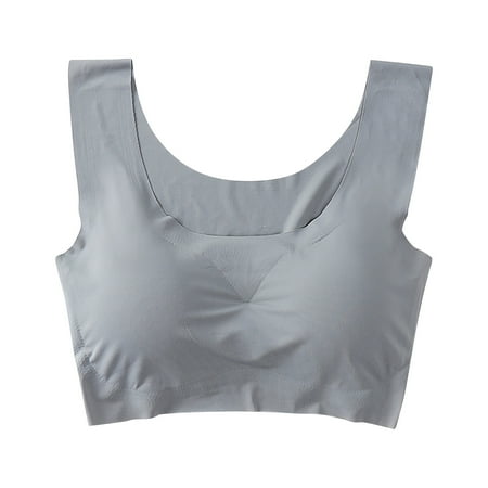 JGGSPWM Women s Bra Soild Wire Free Underwear One-Piece Bra Everyday Underwear Gray S
JGGSPWM Women s Bra Soild Wire Free Underwear One-Piece Bra Everyday Underwear Gray S