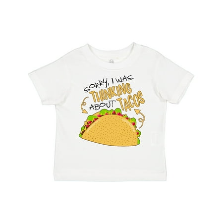Inktastic Sorry I Was Thinking About Tacos Gift Toddler Boy or Toddler Girl T-Shirt
Inktastic Sorry I Was Thinking About Tacos Gift Toddler Boy or Toddler Girl T-Shirt