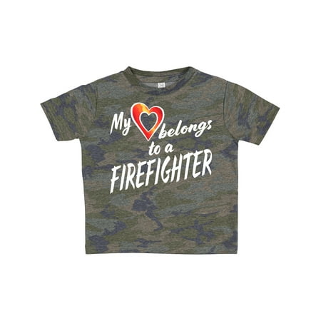 Inktastic My Heart Belongs to a Firefighter with Red Heart Gift Toddler Boy or Toddler Girl T-Shirt
Inktastic My Heart Belongs to a Firefighter with Red Heart Gift Toddler Boy or Toddler Girl T-Shirt