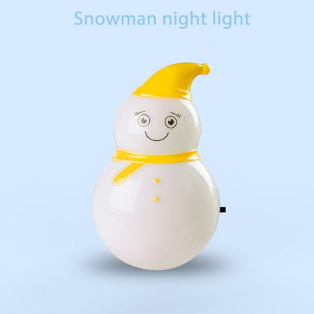 TANGNADE Fashion Home LED Creative Energy-saving Cartoon Cute Snowman Little Night Light Plug in Xmas Lights Yellow
TANGNADE Fashion Home LED Creative Energy-saving Cartoon Cute Snowman Little Night Light Plug in Xmas Lights Yellow
