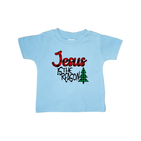 Inktastic Christmas Jesus is the Reason with Green Plaid Tree Gift Baby Boy or Baby Girl T-Shirt
Inktastic Christmas Jesus is the Reason with Green Plaid Tree Gift Baby Boy or Baby Girl T-Shirt