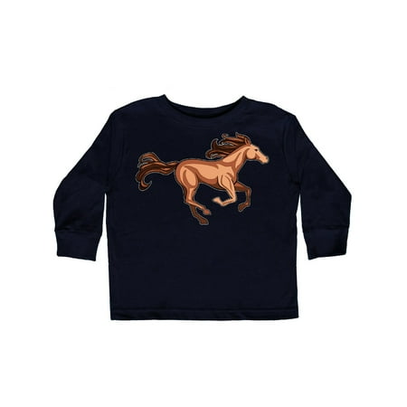Inktastic Galloping Brown Horse-stylized illustration Gift Toddler Boy or Toddler Girl Long Sleeve T-Shirt
Inktastic Galloping Brown Horse-stylized illustration Gift Toddler Boy or Toddler Girl Long Sleeve T-Shirt