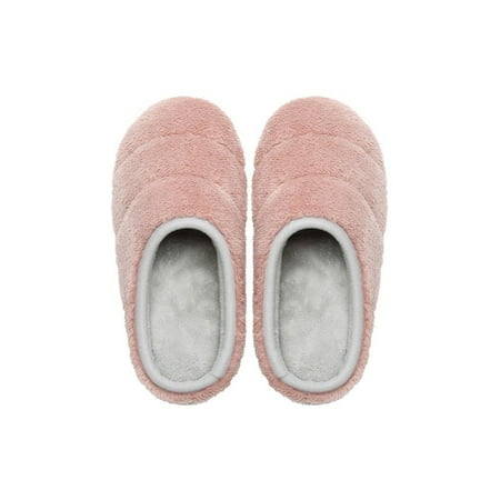 GENILU Unisex Breathable Non-slip Clog Slipper Closed Toe House Shoes Outdoor Solid Winter Warm Slippers Pink 4.5-5
GENILU Unisex Breathable Non-slip Clog Slipper Closed Toe House Shoes Outdoor Solid Winter Warm Slippers Pink 4.5-5
