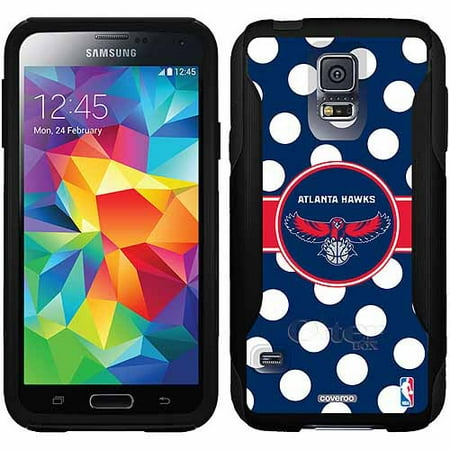 Atlanta Hawks Polka Dots Design on OtterBox Commuter Series Case for Samsung Galaxy S5