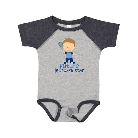Inktastic Future Lacrosse Star Boy Gift Baby Boy Bodysuit