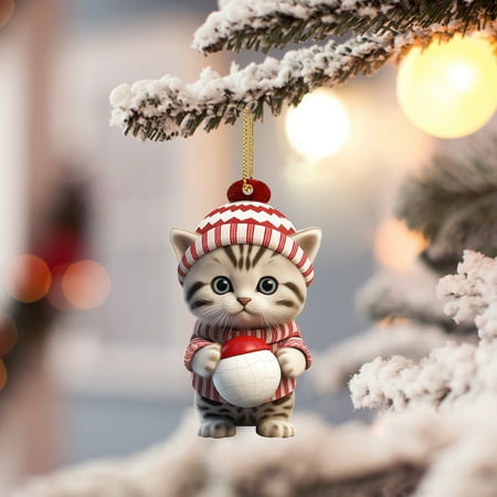 Cute Christmas Style Cat Pendant Christmas Tree Pendant Car Pendant Bag Pendant Acrylic Flat Christmas Tree Pendant
Cute Christmas Style Cat Pendant Christmas Tree Pendant Car Pendant Bag Pendant Acrylic Flat Christmas Tree Pendant