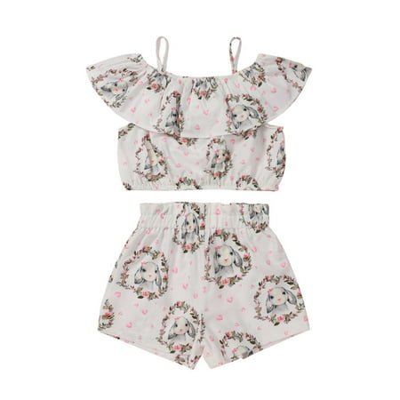 SELONE 2 Pieces 1-8t Easter Baby Girl Clothes Toddler Kids Baby Girls Vest Easter Bunny Love Heart Tops+ Shorts Outfits Set Graphic Bunny Gnomes Easter Eggs Printing Camisole Sleeveless Pink 120
SELONE 2 Pieces 1-8t Easter Baby Girl Clothes Toddler Kids Baby Girls Vest Easter Bunny Love Heart Tops+ Shorts Outfits Set Graphic Bunny Gnomes Easter Eggs Printing Camisole Sleeveless Pink 120