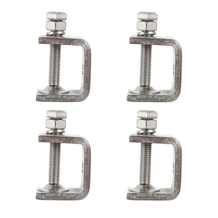 Etereauty 4pcs Heavy Duty Woodworking Clamp Stainless Steel C-Clamp Tiger Clamp Tools
Etereauty 4pcs Heavy Duty Woodworking Clamp Stainless Steel C-Clamp Tiger Clamp Tools