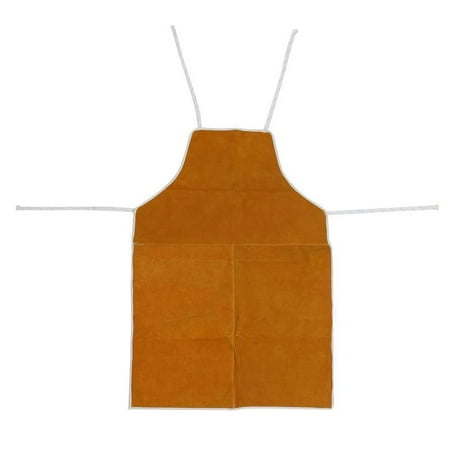 BAMILL Cow Leather Welder Aprons Welding Heat Insulation Protection Apron 100×70cm