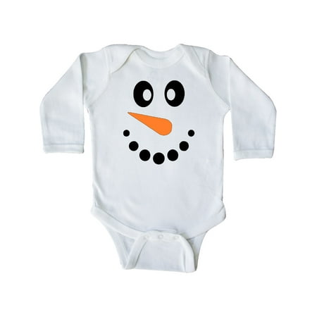 Inktastic Cute Smiling Snowman Face with Carrot Nose Gift Baby Boy or Baby Girl Long Sleeve Bodysuit
Inktastic Cute Smiling Snowman Face with Carrot Nose Gift Baby Boy or Baby Girl Long Sleeve Bodysuit