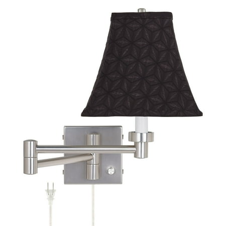 Possini Euro Design Possini Euro Cavalla Brushed Nickel Plug-In Swing Arm Wall Lamp
Possini Euro Design Possini Euro Cavalla Brushed Nickel Plug-In Swing Arm Wall Lamp