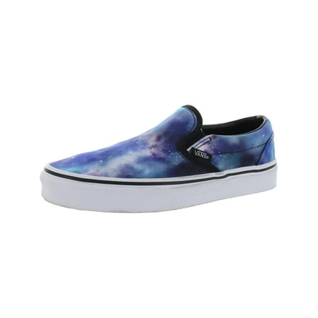 

Vans Mens Classic Slip On Checkered Skateboarding Shoes Blue 4.5 Medium (D)