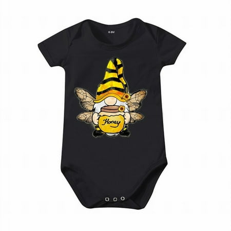 Rovga Baby Girl Bodysuits And Bee Festival Cartoon Print Honey Short Sleeved Crawl Clothes 1 To 10 Years Old Children
Rovga Baby Girl Bodysuits And Bee Festival Cartoon Print Honey Short Sleeved Crawl Clothes 1 To 10 Years Old Children